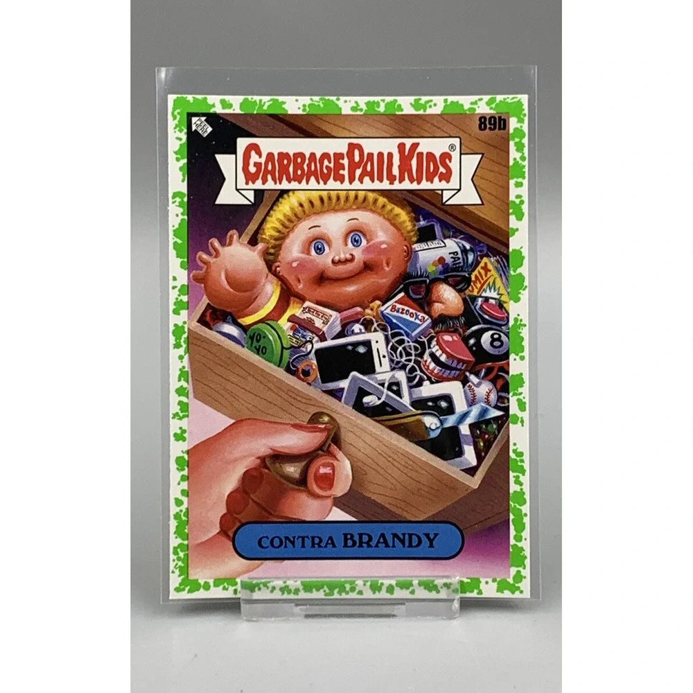 2020 Garbage Pail Kids Booger Green #89B‎ Contra Brandy